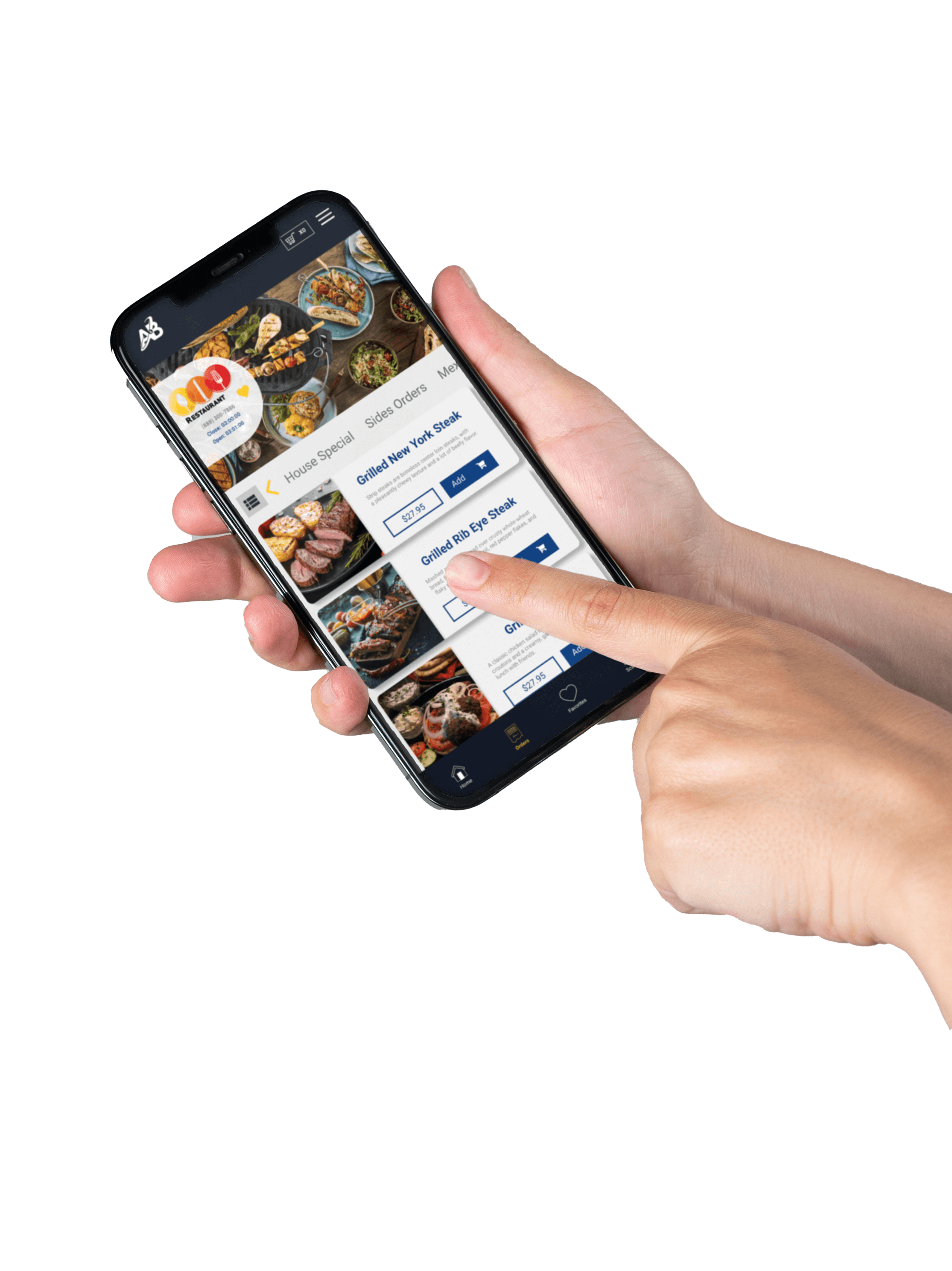 Phone with AB GO image